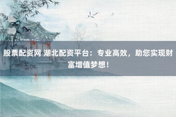 股票配资网 湖北配资平台：专业高效，助您实现财富增值梦想！